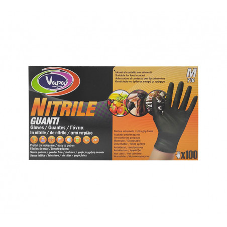 VAPA GUANTI NITRILE TG M X100