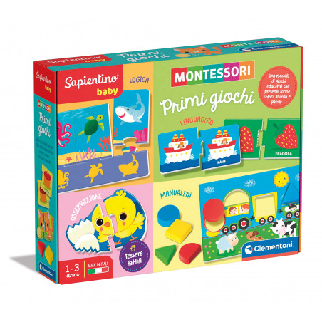 MONTESSORI SAPIENTINO PRIMI GIOCHI