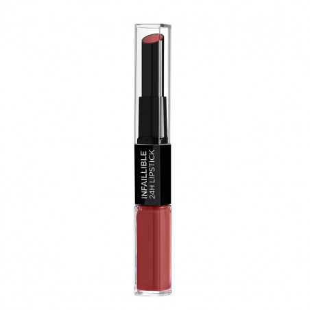 L'OREAL INFAIL LIPSTICK 2STEP 24H 801