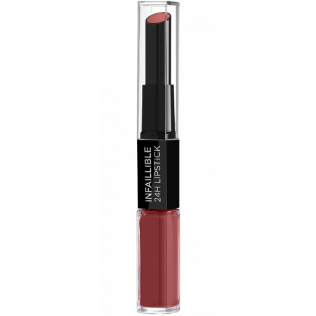 L'OREAL INFAIL LIPSTICK 2STEP 24H 802