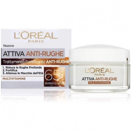 L'OREAL ATTIVA CR.A.RUGHE 65+ G&N 50ML