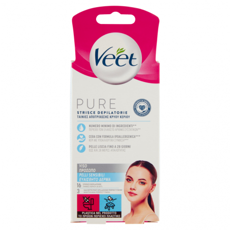 VEET STRISCE DEPIL.VISO PS X16