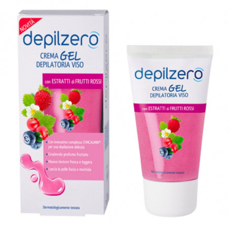 DEPILZERO CR GEL DEPIL.VISO F ROS.50ML