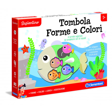 TOMBOLA FORME E COLORI (E)