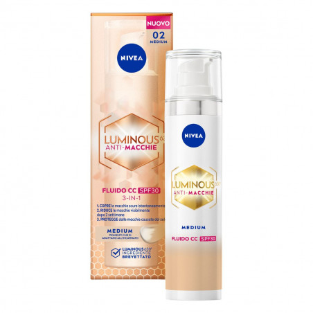 NIVEA LUM.FLUIDO VISO A M SPF30 MEDIUM