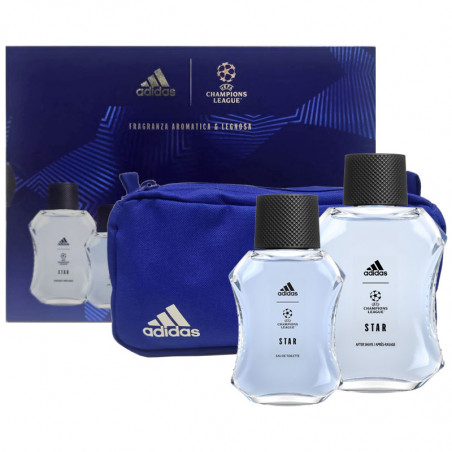 ADIDAS UEFA 10 EDT50ML+A SHAVE100ML+BAG