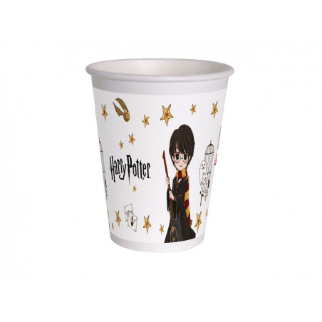 BICCHIERI HARRY POTTER 200ML X8