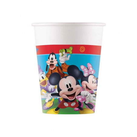 BICCHIERI MICKEY 200ML X8