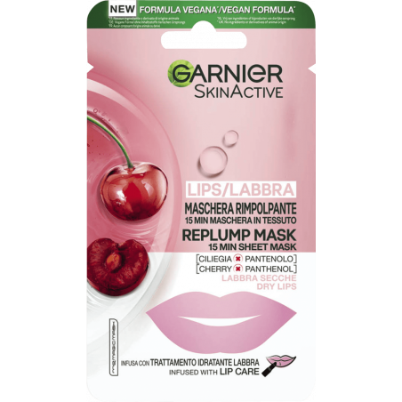 GARNIER MASK LIPS TESS.CHERRY RIMPOLP.