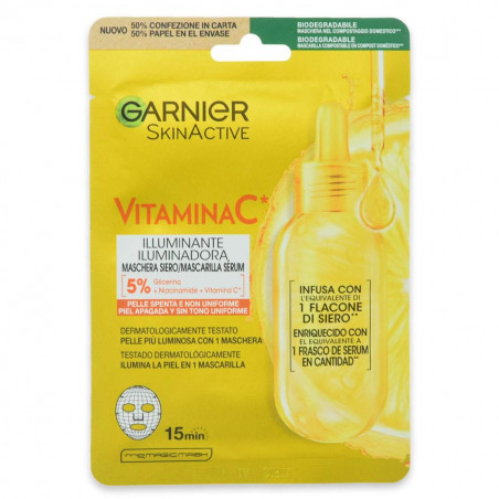 GARNIER HYDRABOMB MASK TESS.VIT C ILLUM.