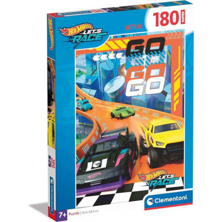 PUZZLE 180 SUPER HOTWHEELS 1