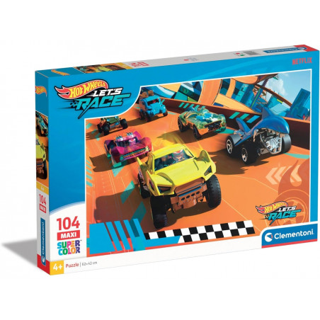 PUZZLE 104 SUPER HOTWHEELS 2