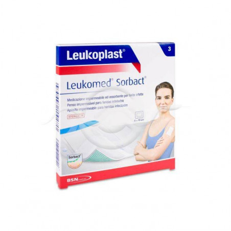 LEUKOPLAST LEUKOMED CER.SORBAT 5X7