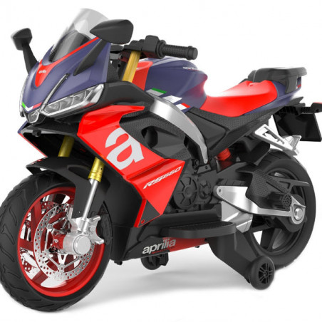 OLD TOYS MOTO APRILIA NERO ROSSO 12V