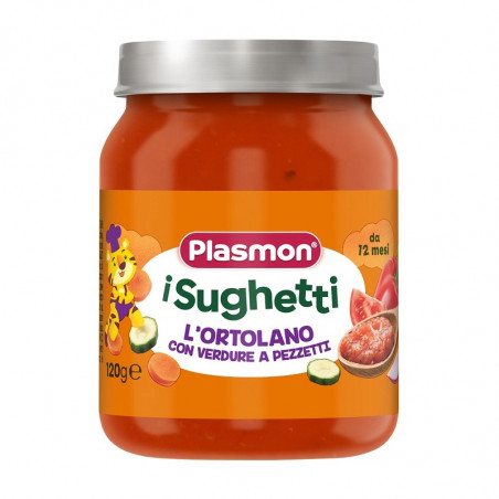 PLASMON OMO SUGO ORTOLANO GR.120