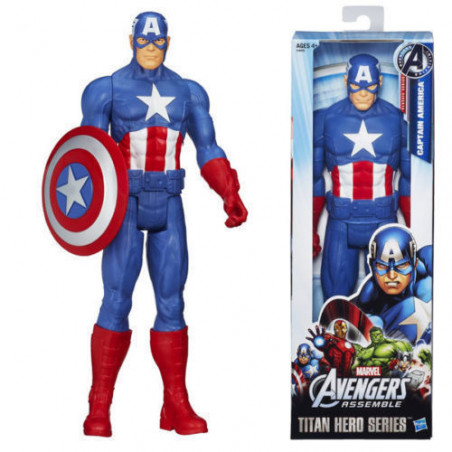 OLD TOYS CAPTAIN AMERICA 30CM