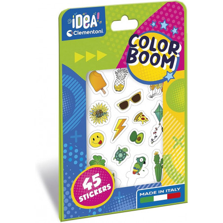 CLEMENTONI IDEA COLOR BOOM STICKERS(E)