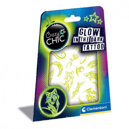 CRAZY CHIC GLOW IN THE DARK TATOO(E)