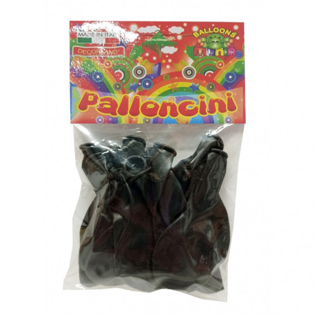 PALLONCINI NERO 10PZ