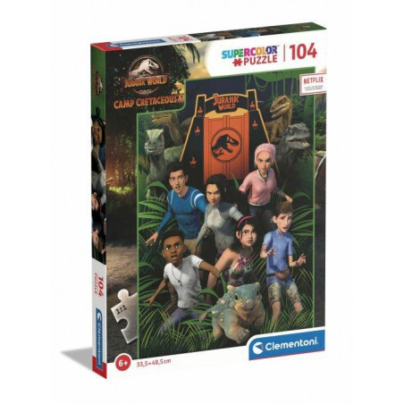 PUZZLE JURASSIC CAMP 104 PZ(E)