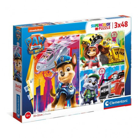 PUZZLE 3x48 PAW PATROL THE MOVIE 2021(E)