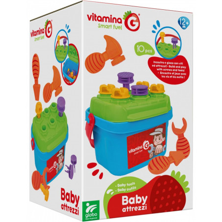 GLOBO BANCHETTO C MARTELLO VITI 9PZ