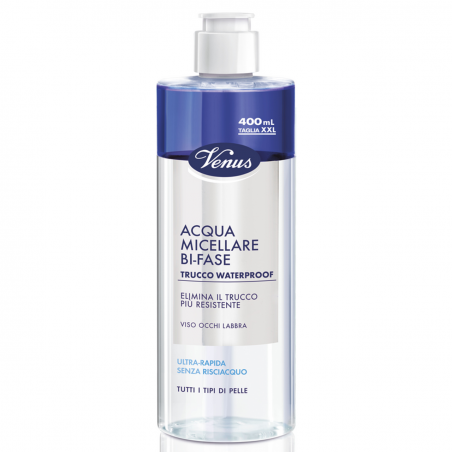 VENUS ACQUA MICELL.BI-FASE 400ML