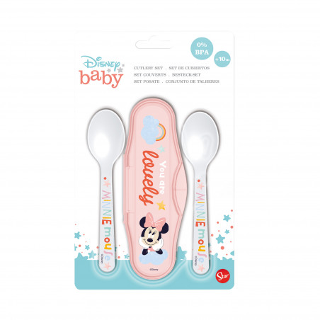 CORA SET VIAGGIO CUCCHIAINI 2PZ MINNIE