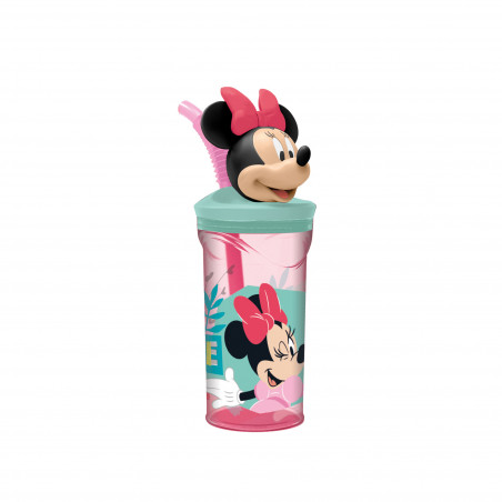 BICCHIERE C CAN 3D TRIT.MINNIE 360ML