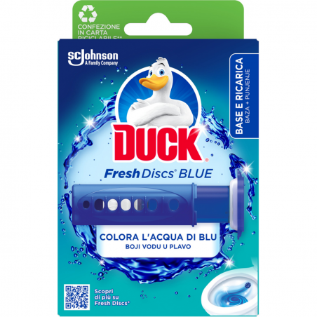 DUCK FRESH DISCS BASE WC 36ML BLU ACTION