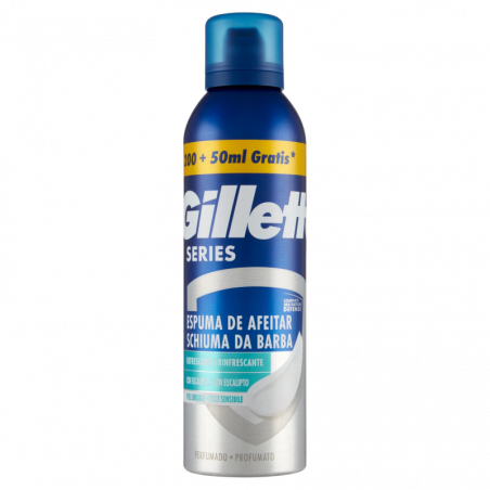 GILLETTE SERIES SCH.BARBA RINFR.200+50ML