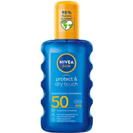 NIVEA SUN PROT&DRY FP50 200ML SPR