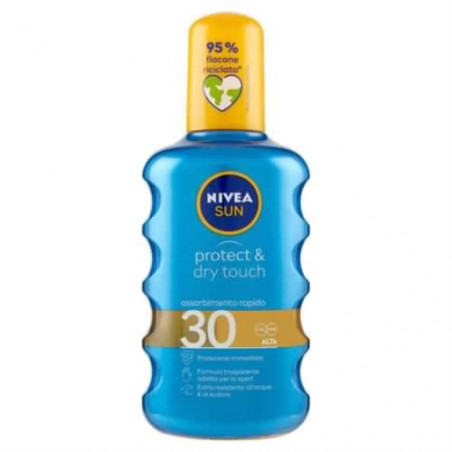 NIVEA SUN PROT&DRY FP30 200ML SPR