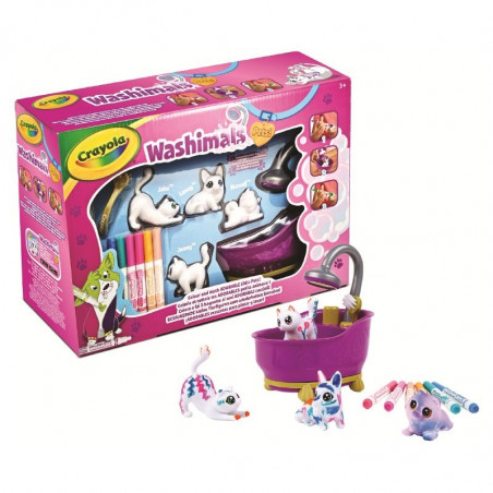 CRAYOLA WASHIMALS PETS SET ATTIVITA