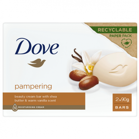 DOVE SAPONE KARITE' & VANIGLIA 2X90GR