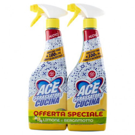 ACE SGRASS CUCINA 600ML X2
