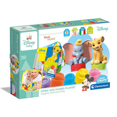 CLEMMY SIMBA E DUMBO PLAYSET