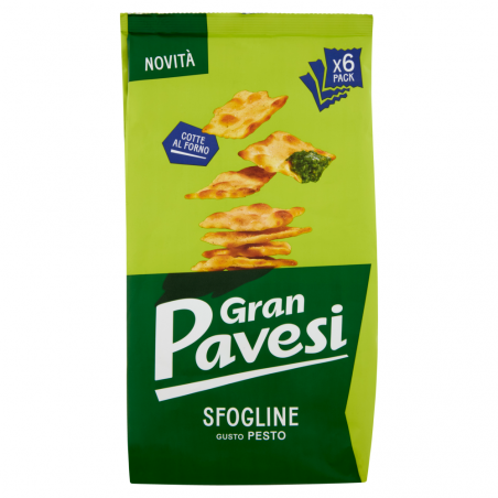 GRAN PAVESI SFOGLINE PESTO GR.180