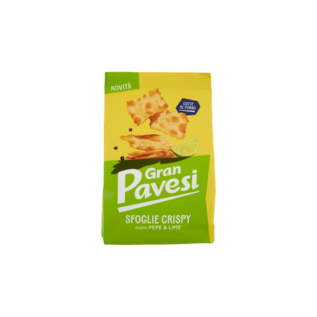 GRAN PAVESI SFOGLIE CR. PEPE&LIME GR.150