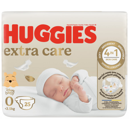 HUGGIES BEBE TG.0 25PZ