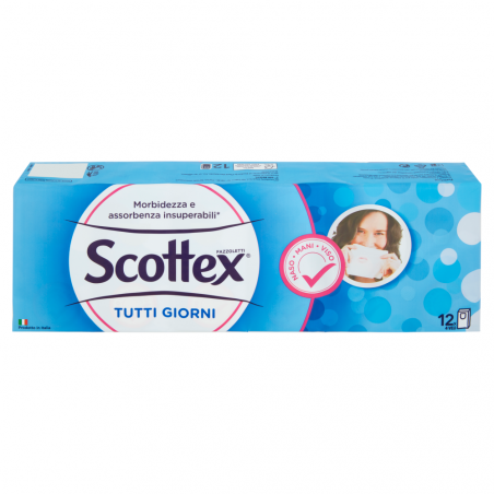 SCOTTEX FAZZOLETTI X12 BOX X 105