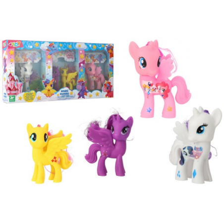 GLOBO SET PONY 4PZ C SPAZZOLINA