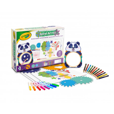 CRAYOLA SET SPIRALI E MANDALA