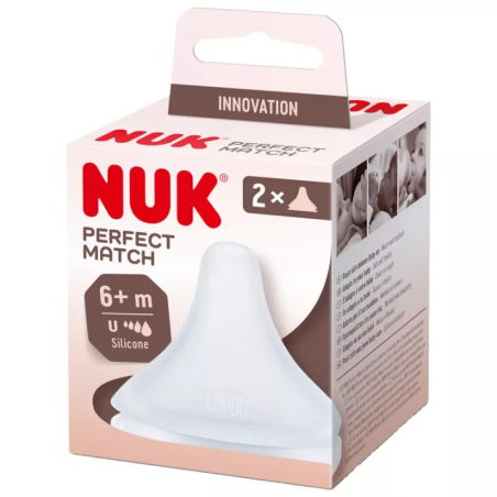 NUK TETTARELLE PM SIL.6M+ 2PZ