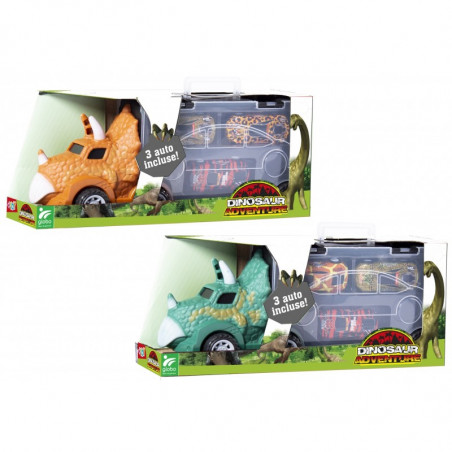 GLOBO DINOSAURO CAMION PORTAUTO RC