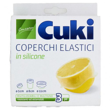 CUKI COPERCHI ELEASTICI SIL. D5 8 11 X3