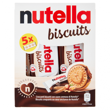 NUTELLA BISCUITS 3X5 207GR