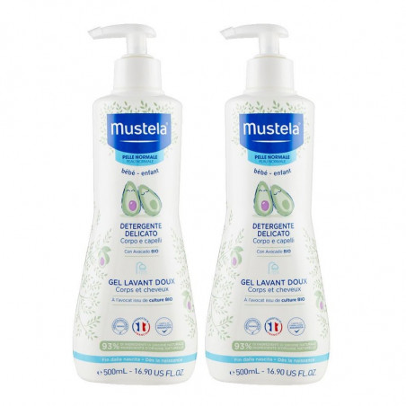 MUSTELA DET.DELICATO BIPACK 500ML