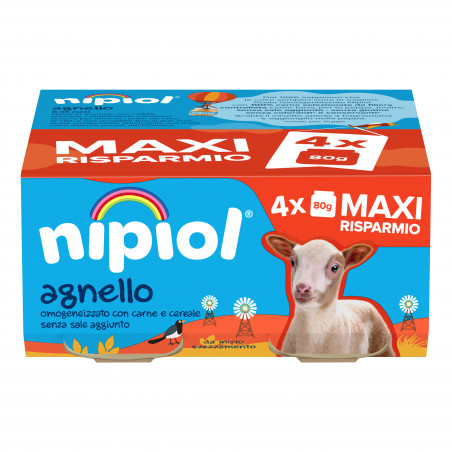 NIPIOL OMO AGNELLO GR.80X4