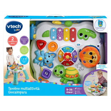 VTECH TAVOLINO MULTIATTIVITA GIOCAIMPARA